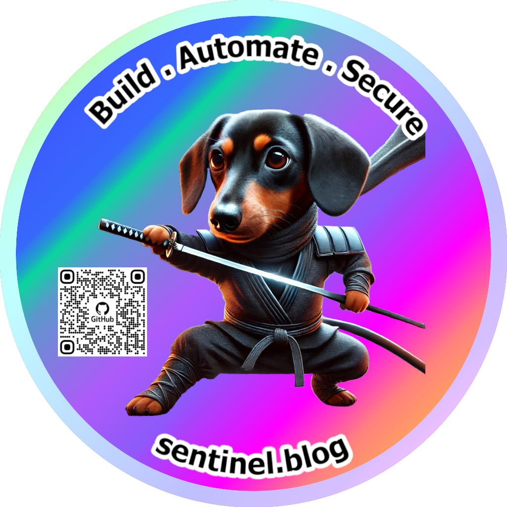 Holographic Sticker - sentinel.blog